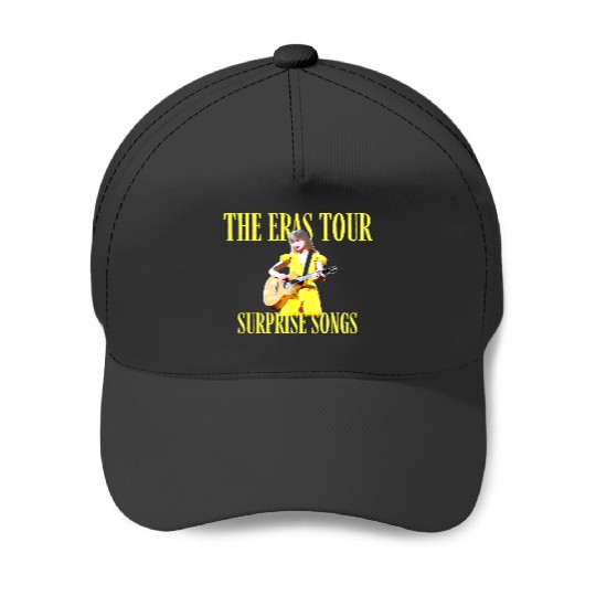 Discover SecretSurprise Era Artwork Yellow Dress + Guitar  : Vintage Taylor The Eras Tour , The Eras Tour Taylor Version, THE ERAS TOUR , Taylor Baseball Caps