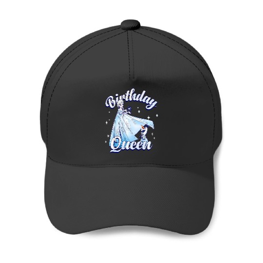Kids disney frozenss Birthday Queen Elsa Olaf Portrait Youth Baseball Caps