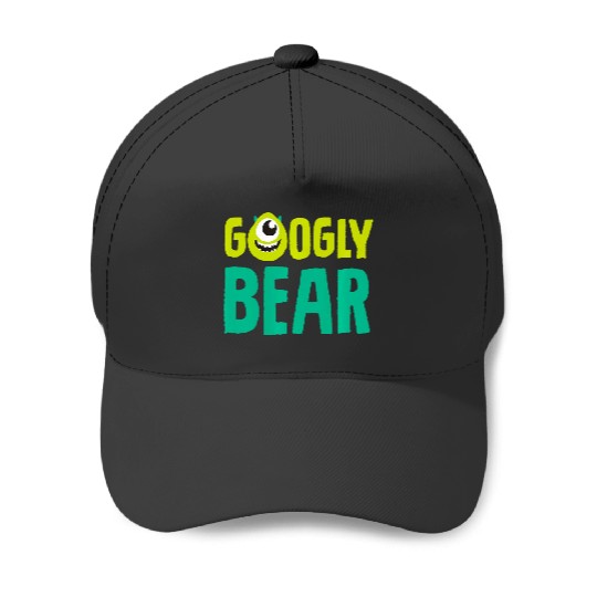 Disney and Pixars Monsters Inc. Mike Wazowski Googly Bear Premium Baseball Caps
