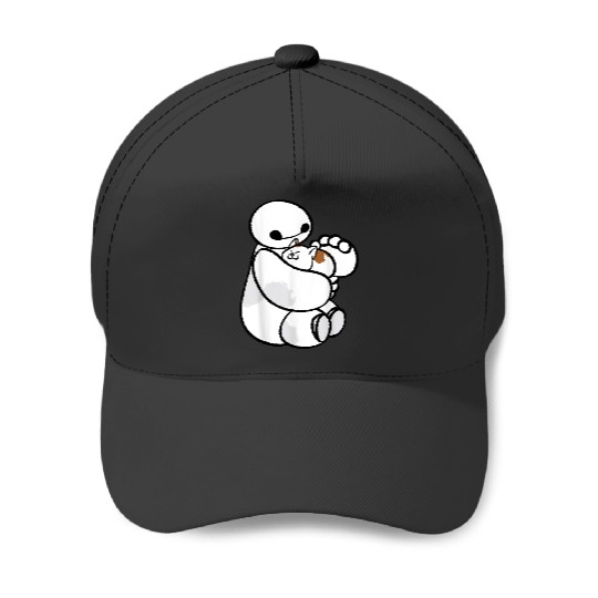 Disney Big Hero 6 Baymax Cat Cute Portrait T-Shirt Baseball Caps