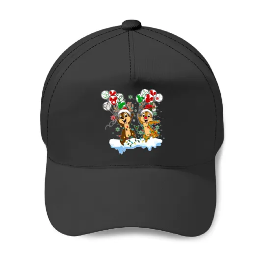 Disney Chip And Dale Christmas, Chip And Dale Baseball Caps