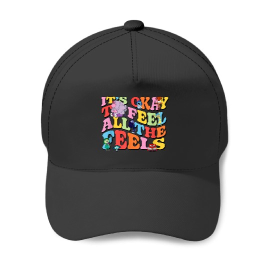 Disneyss Pixars Inside Out 2 Its Okay To Feel All The Feels Baseball Caps