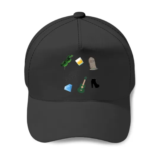 Discover -Taylor-Swift reputation Sticker Pack Baseball Caps