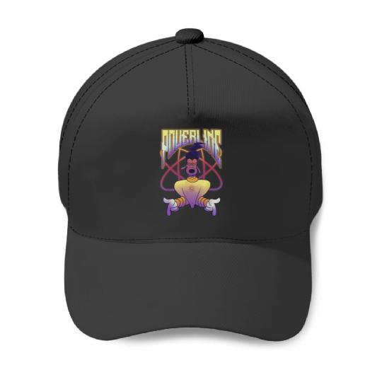 Disney A Goofy Movie Powerline Logo Portrait Sho Baseball Caps