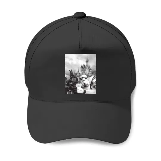 Darth Vader Trooper Selfie Disneyland Baseball Caps