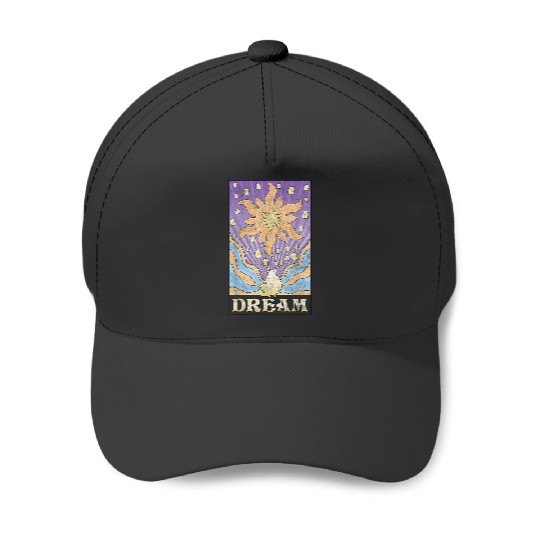 Disneys Tangled Dream Festival Poster Baseball Caps