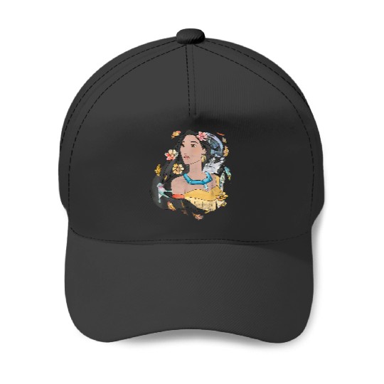 Disneys Pocahontas Dreamcatcher Watercolor Baseball Caps