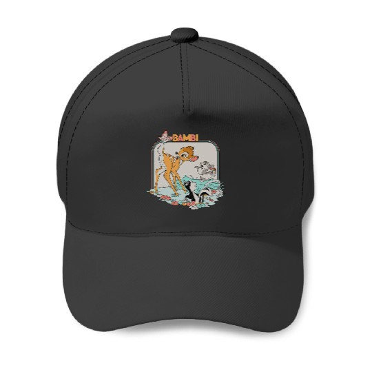Disney Bambi Movie Retro Baseball Caps