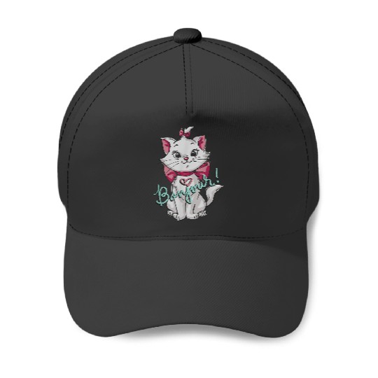Disney Aristocats Marie Bonjour Baseball Caps