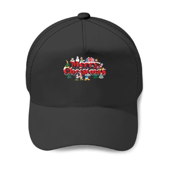 Disneyss New Mickey Friends Holidays Snow capped Christmas Baseball Caps