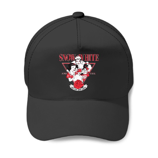 Disneyss Snow White Evil Queen Edgy Rose Graphic Baseball Caps