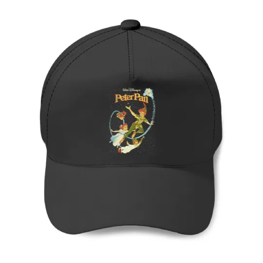 Disney Peter Pan Darling Flight Vintage Graphic Baseball Caps