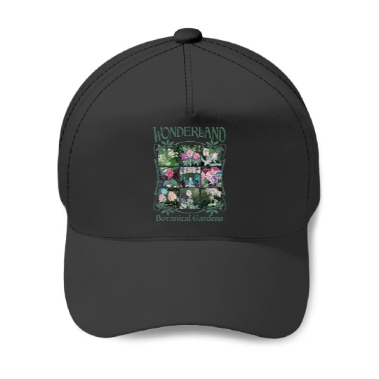 Disneys Alice In Wonderland Botanical Gardens Baseball Caps
