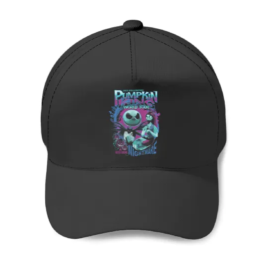 Disneyss The Nightmare Before Christmas Jack And Sally Tour Baseball Caps