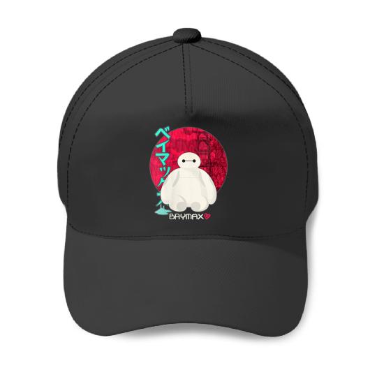 Disneyss Big Hero 6 Baymax Cute San Fransokyo Kanji Portrait Baseball Caps