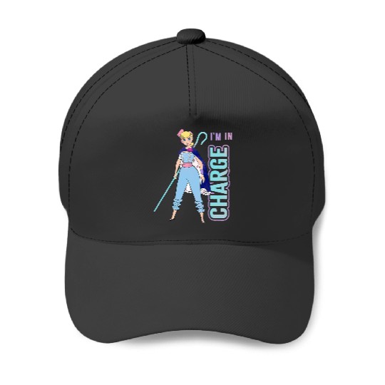 Disneys Pixars toy story 4 bo peep im in charge Baseball Caps