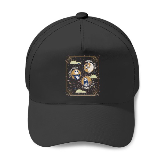 Disneyss The Nightmare Before Christmas Jack Sally Zero Mystic Baseball Caps