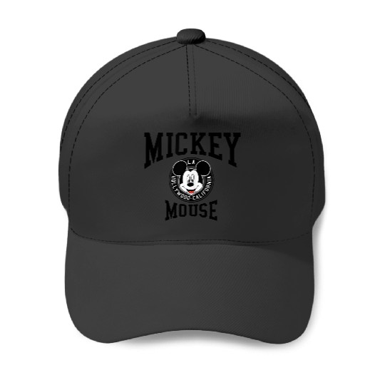Disneyss Mickey And Friends Mickey Mouse Hollywood Collegiate Baseball Caps