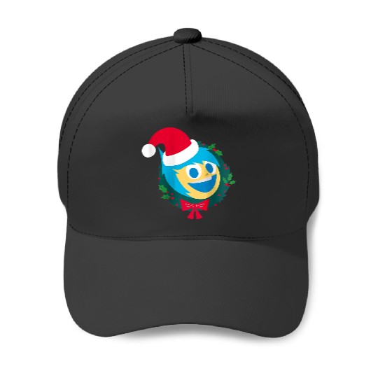 Disneyss And Pixarss Inside Out 2 Santa Joy Christmas Holiday Baseball Caps