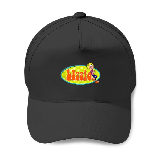 Disneyss Channel Lizzie Mcguire Animated Lizzie Logo Baseball Caps