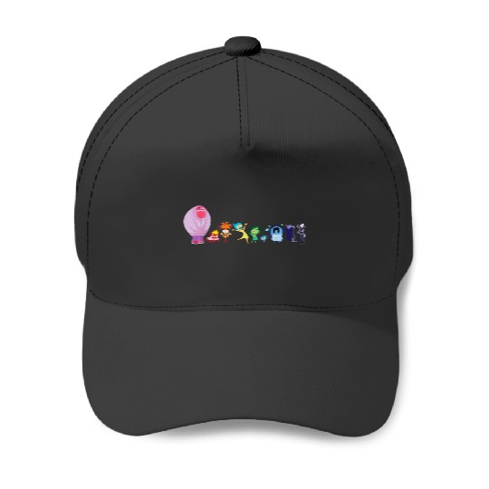 Disneyss And Pixarss Inside Out 2 Emotions Toony Lineup Baseball Caps
