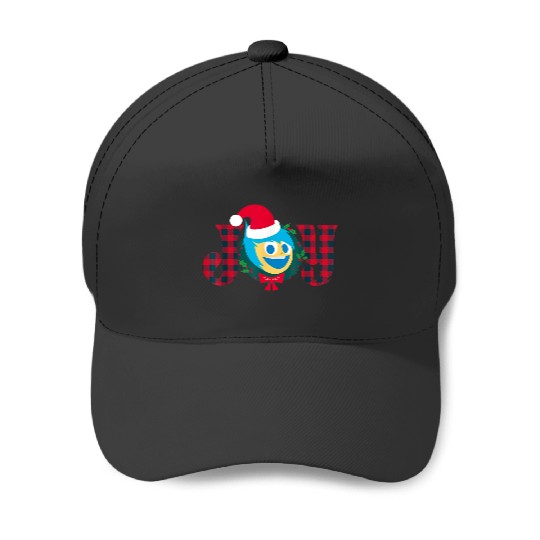 Disneyss And Pixarss Inside Out 2 Christmas Holiday Santa Joy Baseball Caps