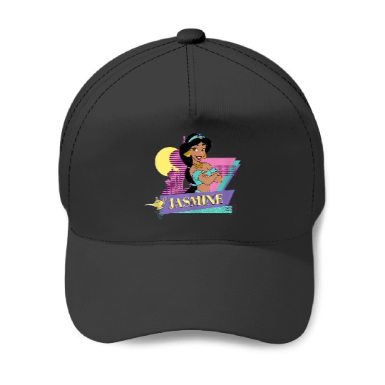 Disneyss Aladdin Retro 90s Couples Matching Princess Jasmine Baseball Caps