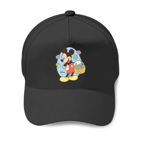 Disney Mickey Easter Basket Baseball Caps
