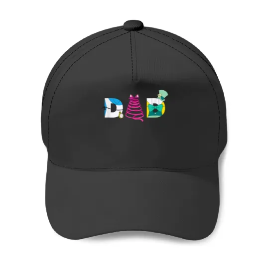 Disneyss Alice In Wonderland Fathers Day Birthday Best Dad Baseball Caps