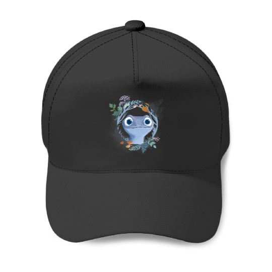 disney frozenss 2 Bruni The Salamander Watercolor Portrait Baseball Caps
