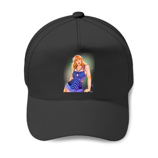 Discover Taylorss Swift Eras Tour Chevron Midnights Baseball Caps