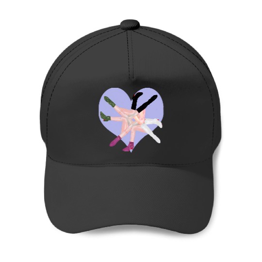 Eras Tour Glitter Boots Heart Lavender Haze Baseball Caps