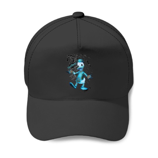 Disneyss Kingdom Hearts Danald Duck Tron Crossover Portrait Baseball Caps