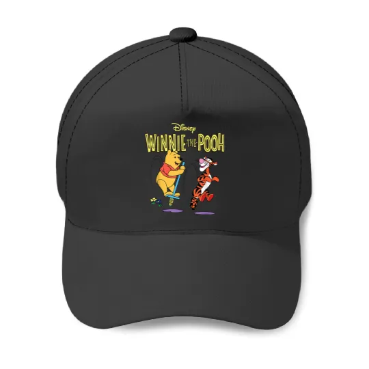 Disneyss Winnie The Pooh And Tigger Bouncing Friends Baseball Caps