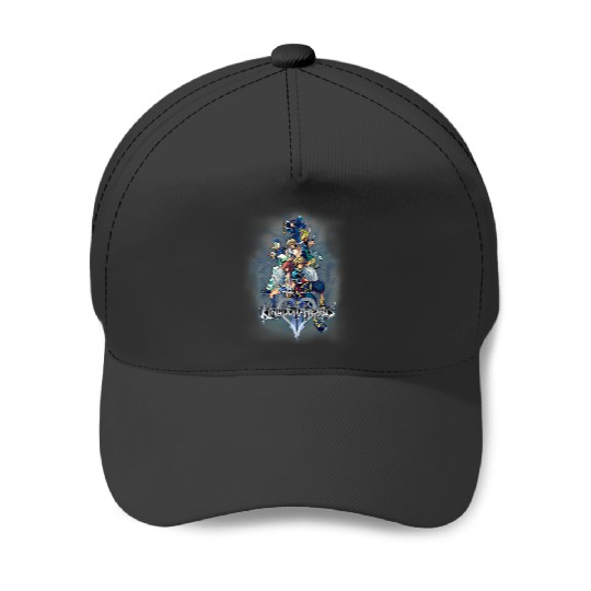 Disneyss Kingdom Hearts Ii Classic Epic Group shots Poster Baseball Caps
