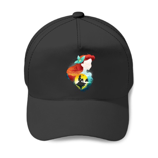 Under the Sea  : Disney princess tattoo Shirt,  Princess tattoo vintage t shirt, Disney princess tattoo Gift Fan S-5XL Baseball Caps