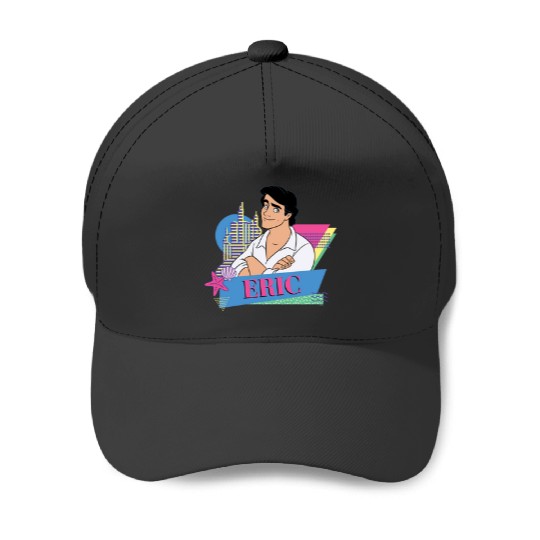 Disneyss The Little Mermaid Retro Couples Matching Prince Eric Baseball Caps