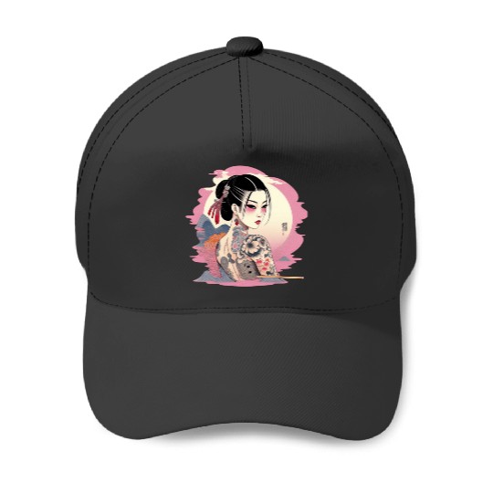 Yakuza princess  : Disney princess tattoo Shirt,  Princess tattoo vintage t shirt, Disney princess tattoo Gift Fan S-5XL Baseball Caps
