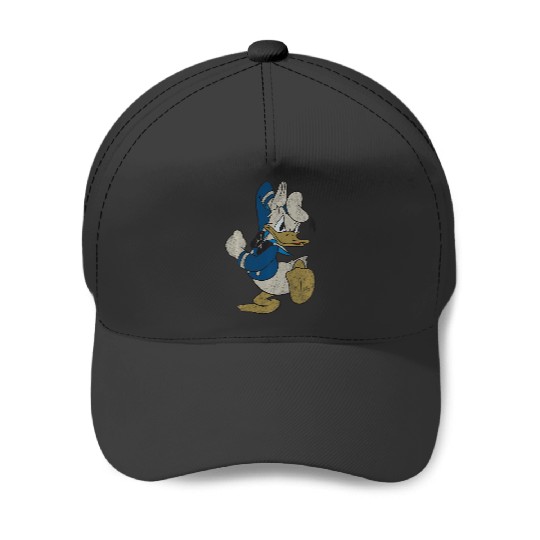 Disney - Vintage Angry Donald Duck Hat Baseball Caps