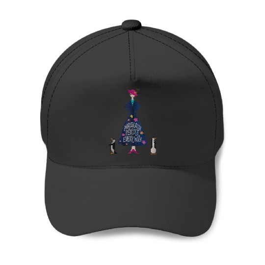 Disneys mary poppins practically perfect Baseball Caps