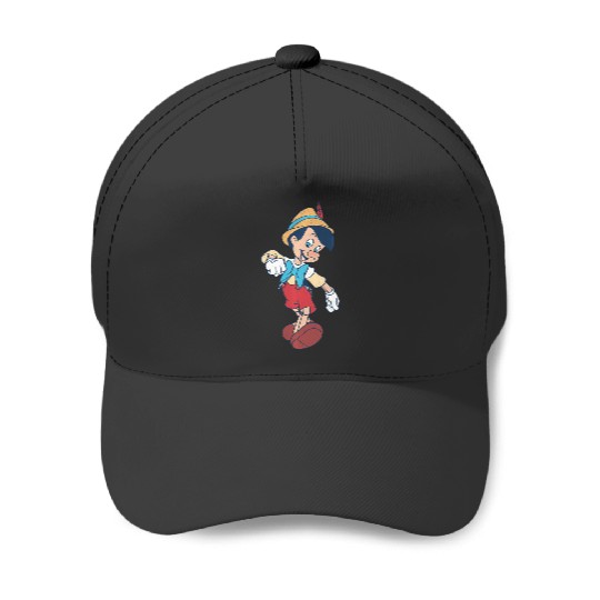 Disney Pinocchio Vintage Portrait Baseball Caps