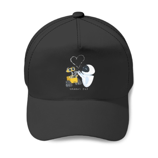 Disney Pixar Wall-E Eve Heart Sparks Fly Baseball Caps