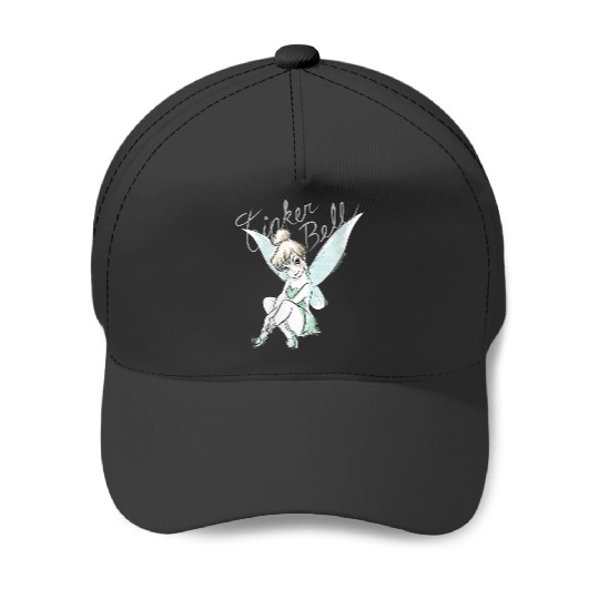Disneyss Tinker Bell Sitting Baseball Caps