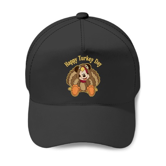 Disney Mickey And Friends Thanksgiving Mickey Tu Baseball Caps