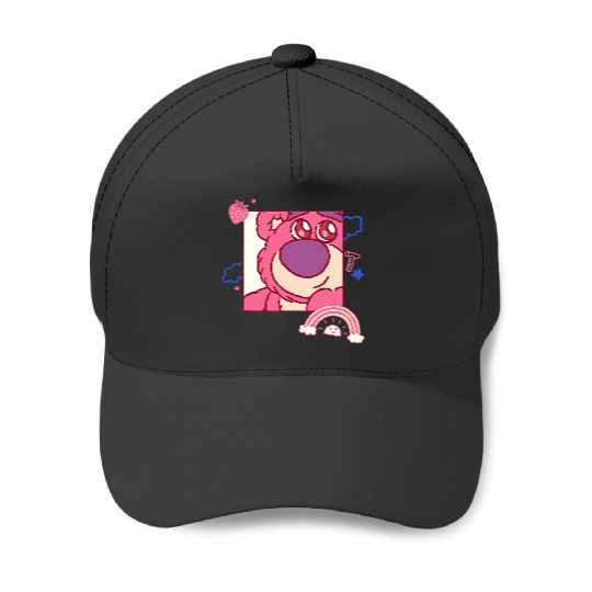 Disney and Pixar’s Toy Story Lotso Bear Fluffy Rainbows Cute Baseball Caps