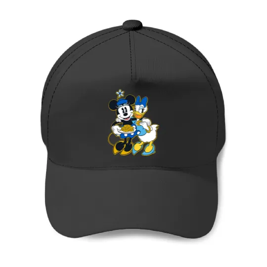 Disney Minnie Mouse & Daisy Duck Happy Hanukkah Baseball Caps