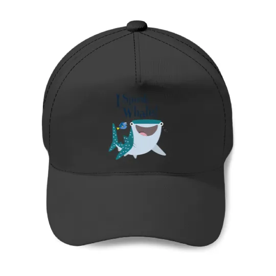 Disney Pixar Finding Dory Destiny amp; Dory I Speak Whale Logo Baseball Caps