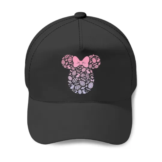 Disney Minnie Mouse Pink Gradient Easter Egg Sho Baseball Caps