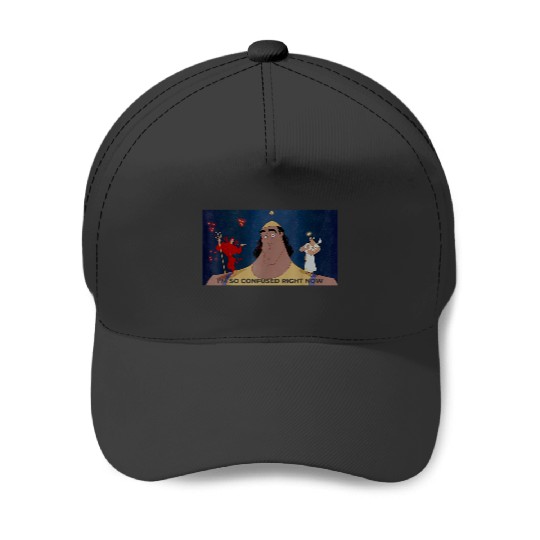 Disneyss Emperors New Groove Krock Confused Graphic Baseball Caps