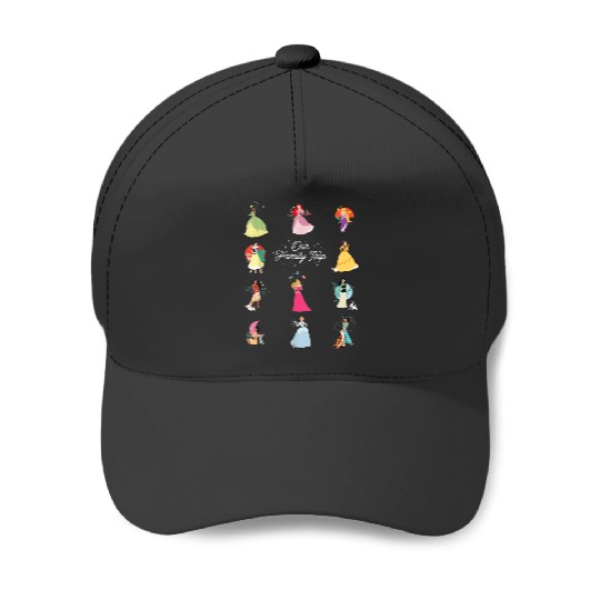 Disney Princess Our Family Trip Vacation Travel Baseball Caps